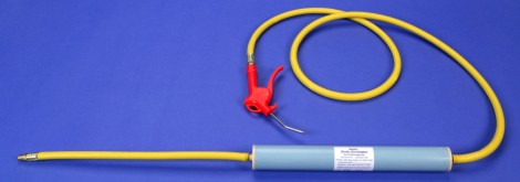 Ionix Static Eliminator Model HPPL 300 kit for blowoff air lines up to 150 PSI with optional 25' hose, air gun and hose clamps